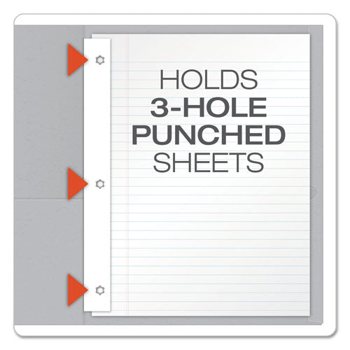 Twin-pocket Folders With 3 Fasteners, 0.5