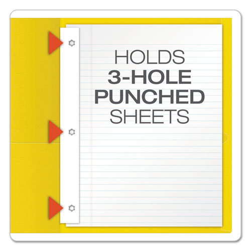 Twin-pocket Folders With 3 Fasteners, 0.5
