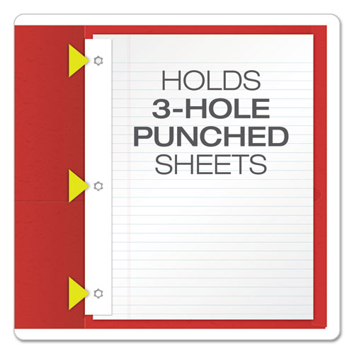 Twin-pocket Folders With 3 Fasteners, 0.5