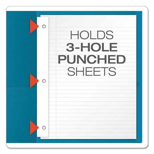 Twin-pocket Folders With 3 Fasteners, 0.5