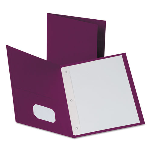 Twin-pocket Folders With 3 Fasteners, 0.5