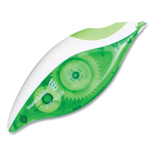 Dryline Grip Correction Tape, Non-refillable, Gray/green Applicator, 0.2