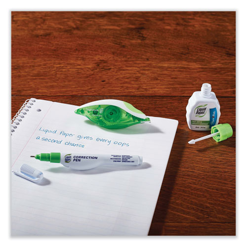 Dryline Grip Correction Tape, Non-refillable, Gray/green Applicator, 0.2
