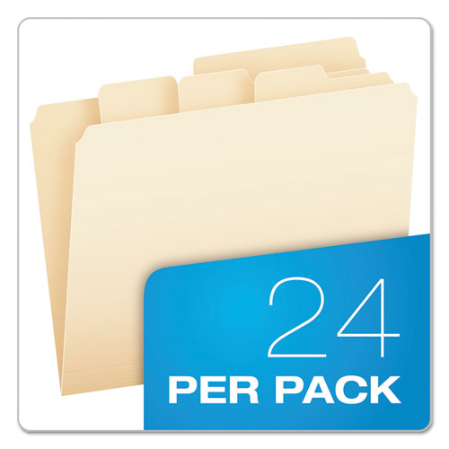 Divide It Up File Folder, 1/2-cut Tabs: Assorted, Letter Size, 0.75