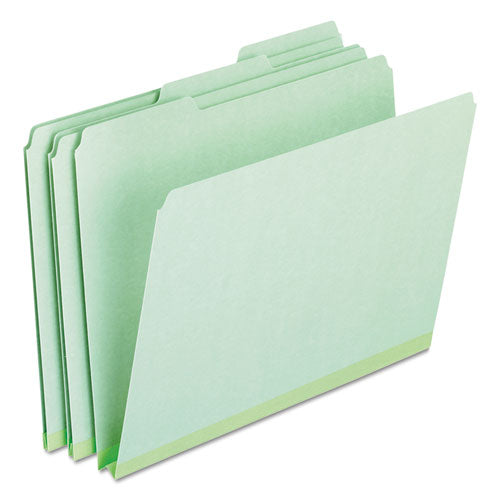 Pressboard Expanding File Folders, 1/3-cut Tabs: Assorted, Letter Size, 1