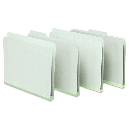 Pressboard Expanding File Folders, 1/3-cut Tabs: Assorted, Letter Size, 1