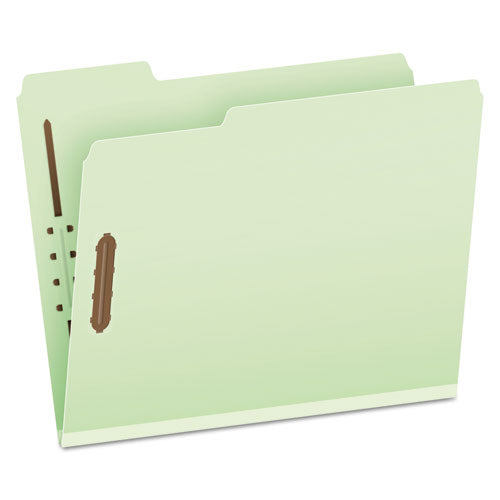 Heavy-duty Pressboard Folders With Embossed Fasteners, 1/3-cut Tabs, 1