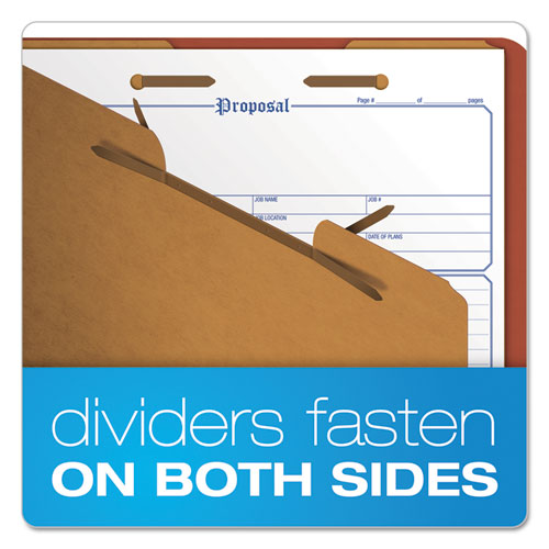 Six-section Pressboard Classification Folders, 2