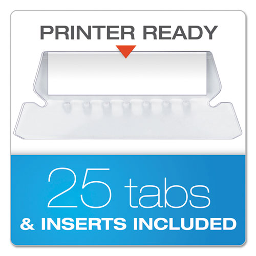 Colored Reinforced Hanging Folders, Letter Size, 1/5-cut Tabs, Assorted Bright Colors, 25/box