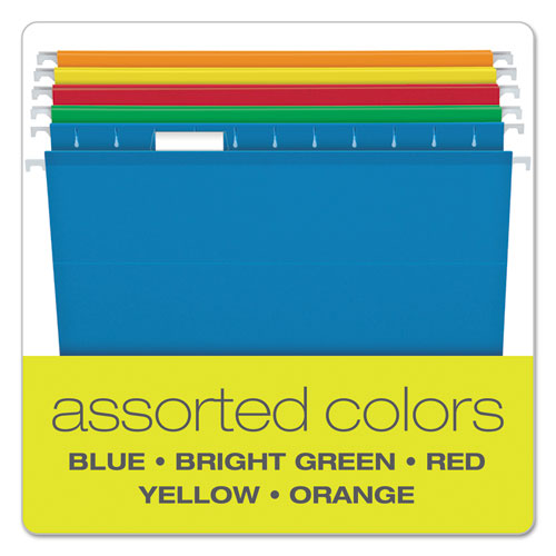 Extra Capacity Reinforced Hanging File Folders With Box Bottom, 2