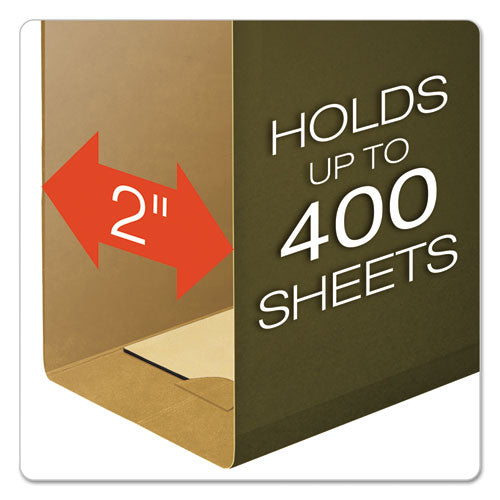 Extra Capacity Reinforced Hanging File Folders With Box Bottom, 2