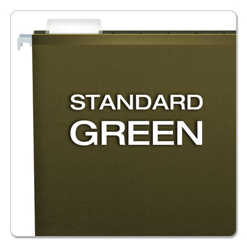 Extra Capacity Reinforced Hanging File Folders With Box Bottom, 3