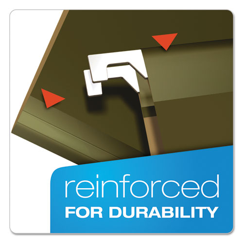 Extra Capacity Reinforced Hanging File Folders With Box Bottom, 2