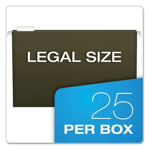 Extra Capacity Reinforced Hanging File Folders With Box Bottom, 4