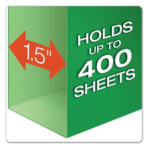 Double Stuff File Folders, 1/3-cut Tabs: Assorted, Letter Size, Assorted Colors, 50/pack