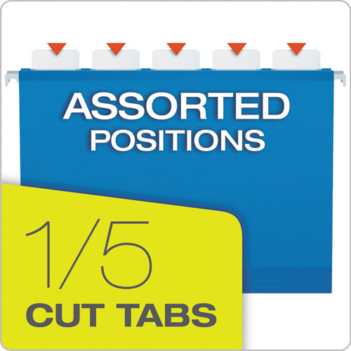 Surehook Reinforced Extra-capacity Hanging Box File, 1 Section, 2