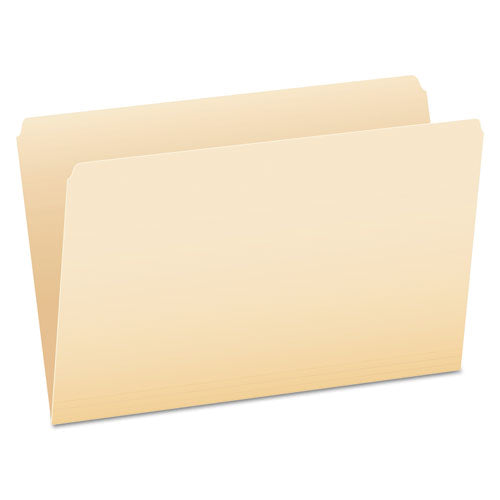 Manila File Folders, Straight Tabs, Legal Size, 0.75
