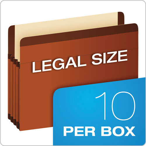 Premium Reinforced Expanding File Pockets, 3.5