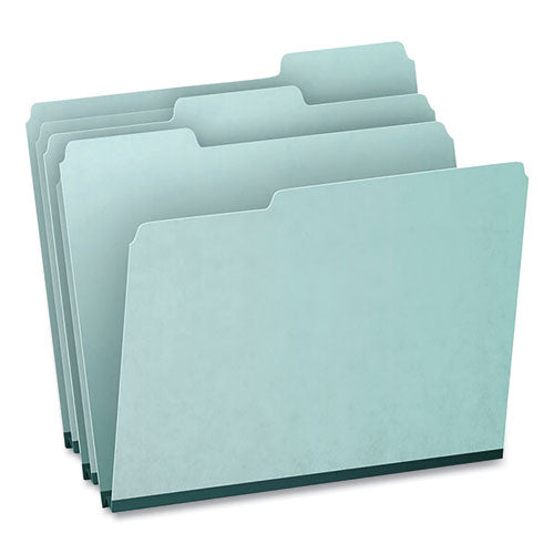 Pressboard Expanding File Folders, 1/3-cut Tabs: Assorted, Letter Size, 1
