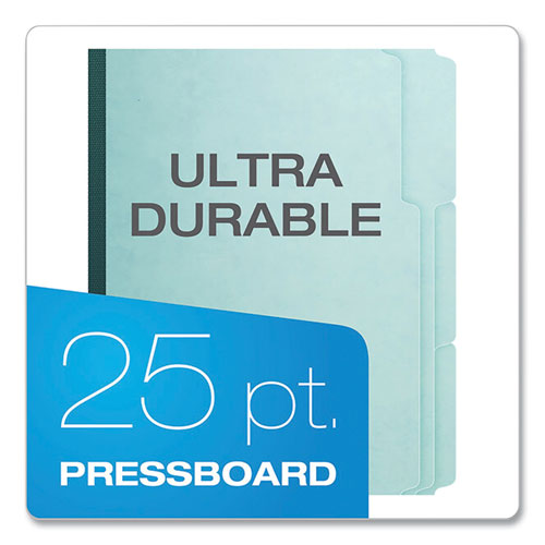 Pressboard Expanding File Folders, 1/3-cut Tabs: Assorted, Letter Size, 1