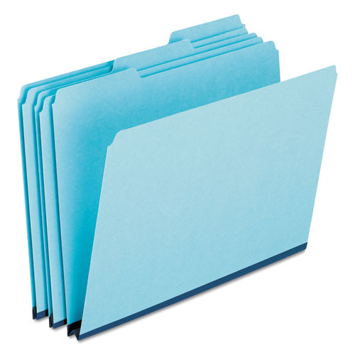 Pressboard Expanding File Folders, 1/3-cut Tabs: Assorted, Legal Size, 1