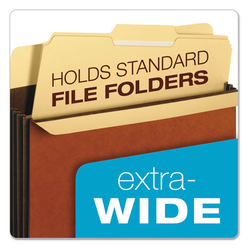 Extra-wide Heavy-duty File Pockets, 3.5