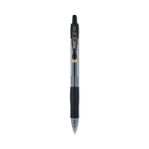 G2 Premium Gel Pen, Retractable, Bold 1 Mm, Black Ink, Smoke/black Barrel, Dozen