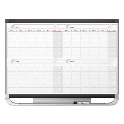 Prestige 2 Magnetic Total Erase Four-month Calendar, 48
