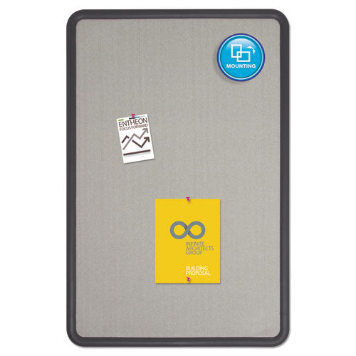 Contour Fabric Bulletin Board, 36