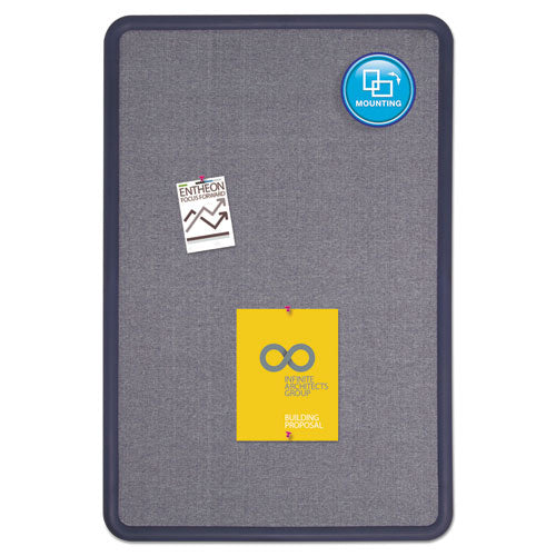 Contour Fabric Bulletin Board, 48