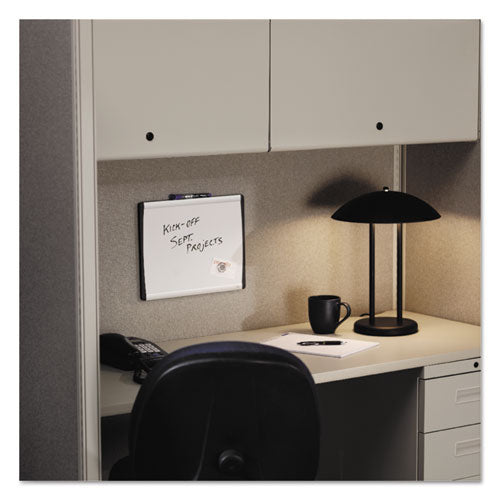 Arc Frame Cubicle Board, Magnetic Dry Erase, 14