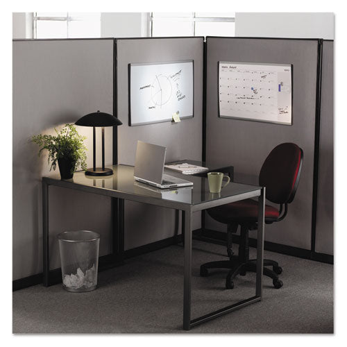 Arc Frame Cubicle Board, Magnetic Dry Erase, 30