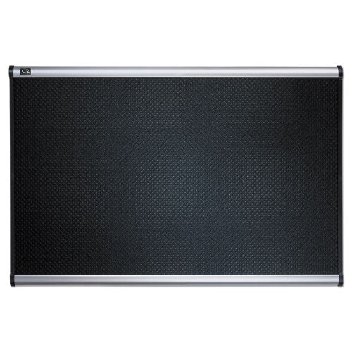 Prestige Black Embossed Foam Bulletin Board, 48