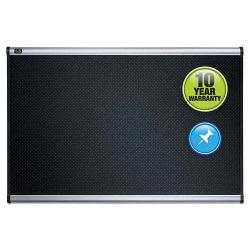 Prestige Black Embossed Foam Bulletin Board, 72