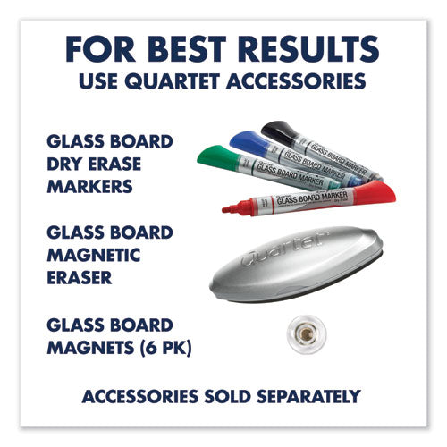 Invisamount Magnetic Glass Marker Board, 39
