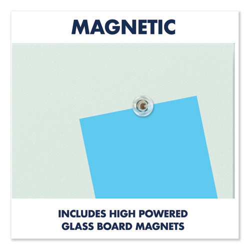 Invisamount Magnetic Glass Marker Board, 39