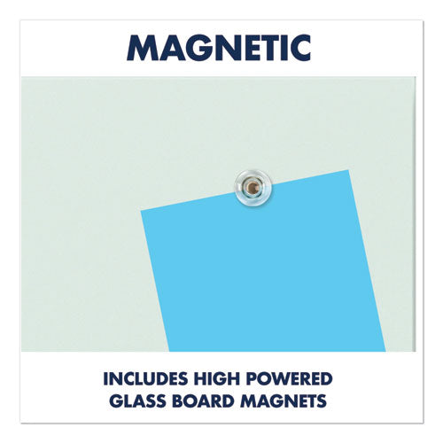Invisamount Magnetic Glass Marker Board, 50
