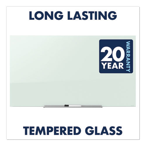 Invisamount Magnetic Glass Marker Board, 74