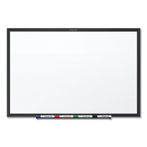 Classic Series Total Erase Dry Erase Boards, 48" X 36", White Surface, Black Aluminum Frame