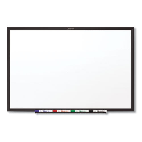 Classic Series Total Erase Dry Erase Boards, 60" X 36", White Surface, Black Aluminum Frame