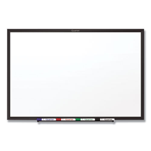 Classic Series Total Erase Dry Erase Boards, 96" X 48", White Surface, Black Aluminum Frame