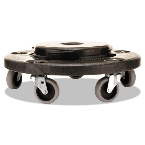 Brute Round Twist On/off Dolly, 250 Lb Capacity, 18