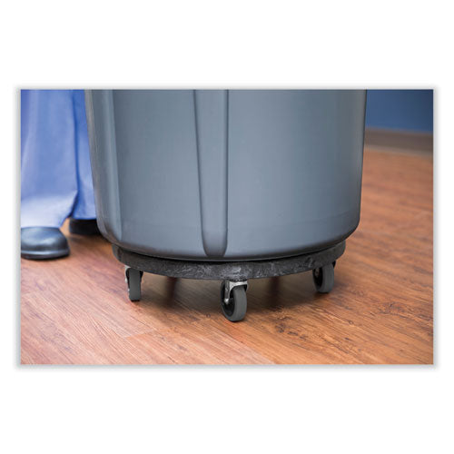 Brute Round Twist On/off Dolly, 250 Lb Capacity, 18
