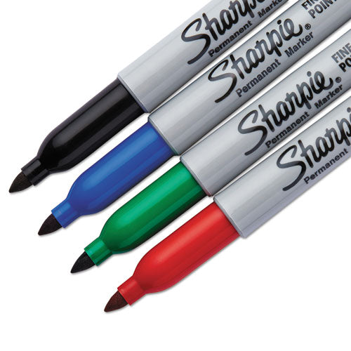 Fine Tip Permanent Marker Value Pack, Fine Bullet Tip, Assorted Colors, 36/pack