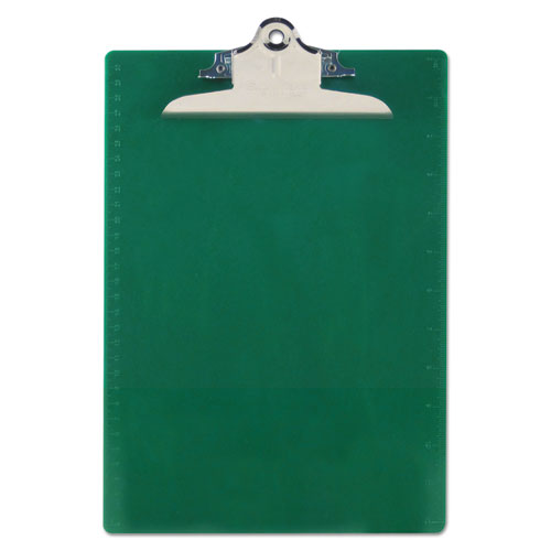 Recycled Plastic Clipboard With Ruler Edge, 1