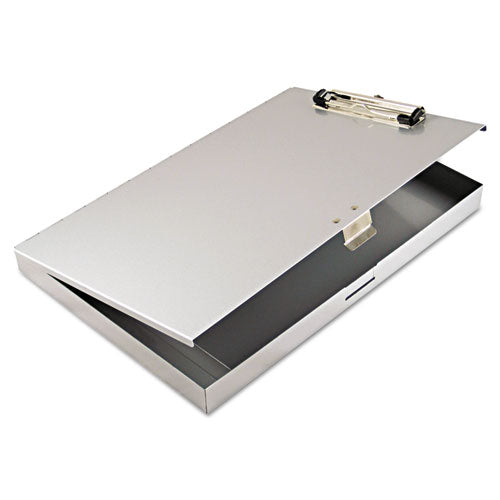 Tuffwriter Recycled Aluminum Storage Clipboard, 0.5