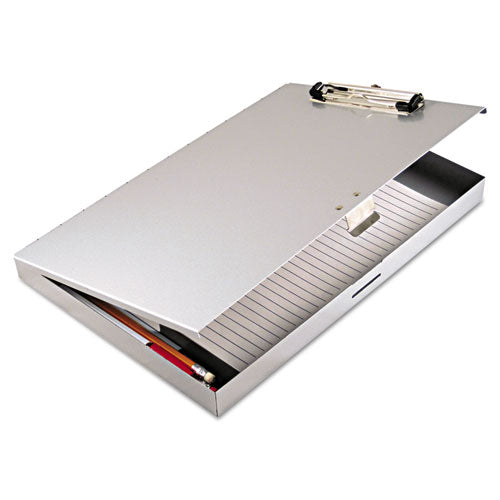 Tuffwriter Recycled Aluminum Storage Clipboard, 0.5