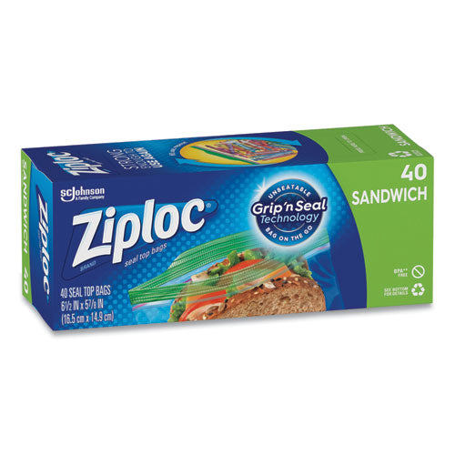 Resealable Sandwich Bags, 6.5