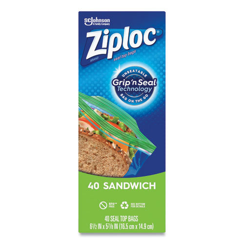 Resealable Sandwich Bags, 6.5