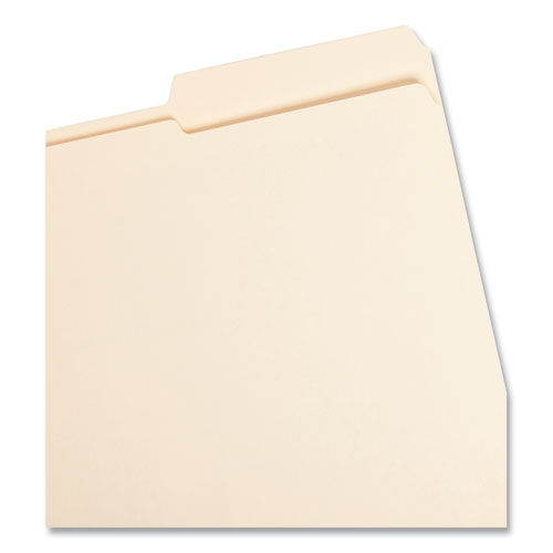 Reinforced Guide Height File Folders, 2/5-cut Tabs: Right Position, Letter Size, 0.75